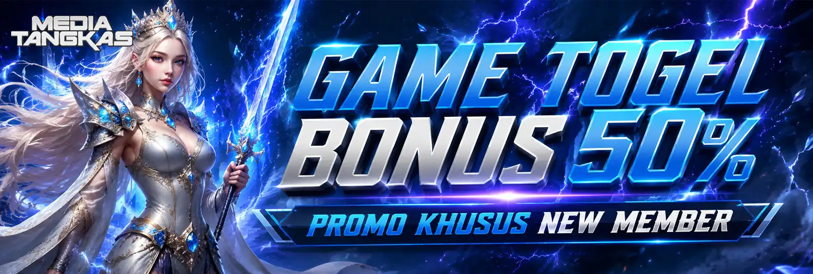 BONUS MEMBER BARU  50% TOGEL